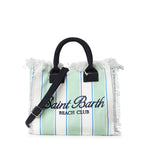Borsa Colette a righe con logo COL0001 00937L MC2 SAINT BARTH 