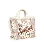 Borsa Colette in canvas con frange COL0001 02565L MC2 SAINT BARTH 