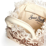 Borsa Colette in canvas con frange COL0001 02565L MC2 SAINT BARTH 