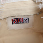 Borsa Colette in canvas con ricamo Labubu COL0001 02634L MC2 SAINT BARTH 