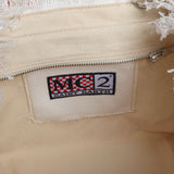 Borsa Colette in canvas con ricamo Labubu COL0001 02634L MC2 SAINT BARTH 