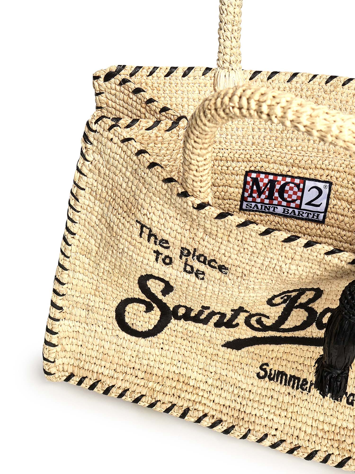Borsa Colette in rafia COL0013 09045L MC2 SAINT BARTH 