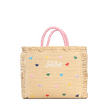 Borsa Colette in tessuto effetto paglia COL0017 00344L MC2 SAINT BARTH 