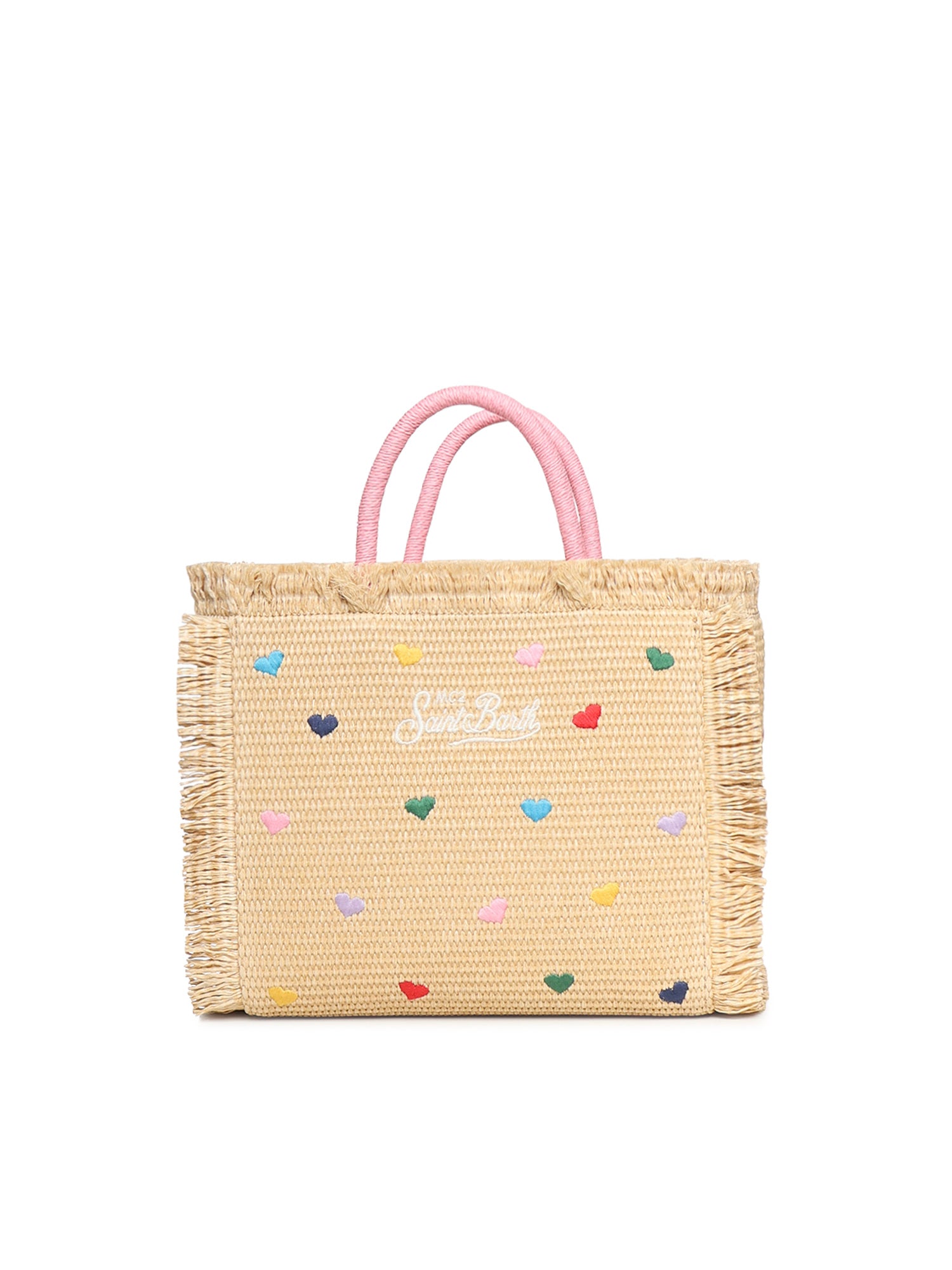 Borsa Colette in tessuto effetto paglia COL0017 00344L MC2 SAINT BARTH 
