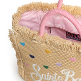 Borsa Colette in tessuto effetto paglia COL0017 00344L MC2 SAINT BARTH 