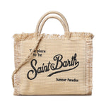 Borsa Colette effetto paglia con logo COL0017 00421L MC2 SAINT BARTH 