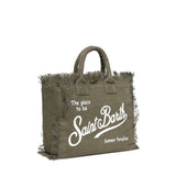 Borsa Colette in lino con logo COL0018 00144L MC2 SAINT BARTH 