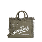 Borsa Colette in lino con logo COL0018 00144L MC2 SAINT BARTH 