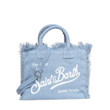 Borsa Colette in lino con logo COL0018 00262L MC2 SAINT BARTH 