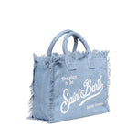 Borsa Colette in lino con logo COL0018 00262L MC2 SAINT BARTH 