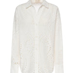 Camicia in cotone sangallo CYS0001 01000L MC2 SAINT BARTH 