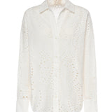 Camicia in cotone sangallo CYS0001 01000L MC2 SAINT BARTH 