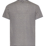 T-shirt Dover in cotone a righe DOV0010 00283L MC2 SAINT BARTH 