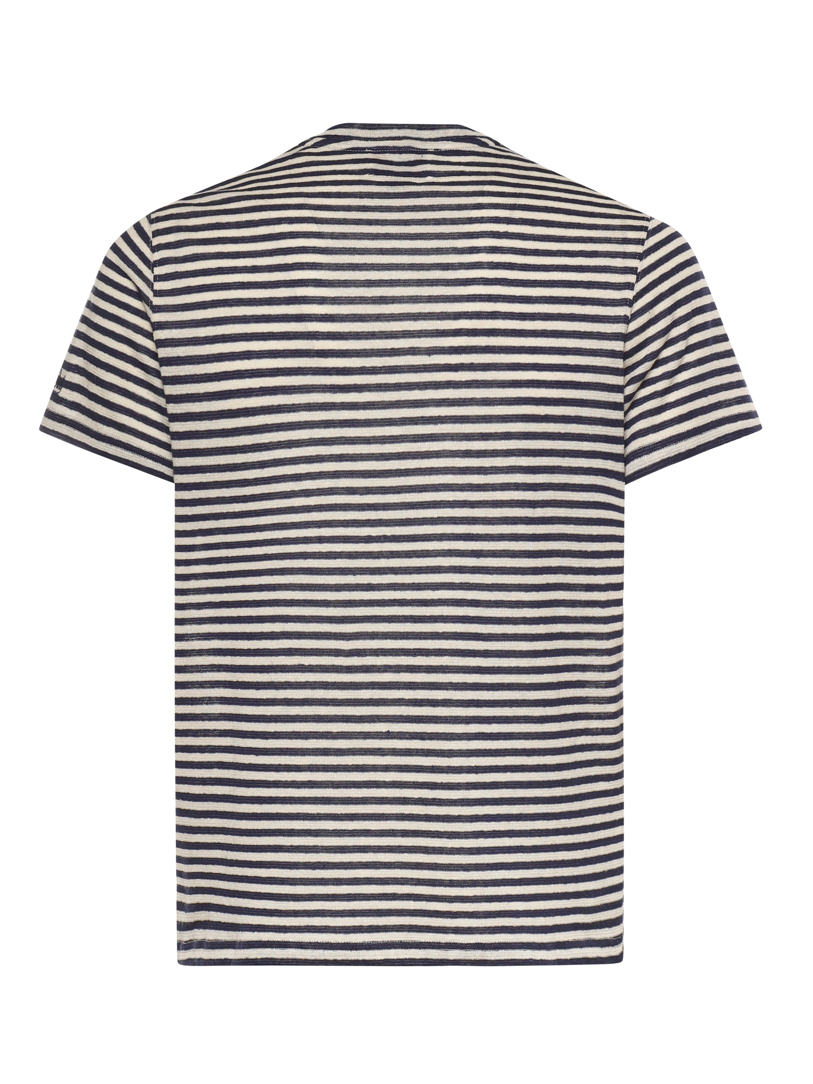 T-shirt Dover in cotone a righe DOV0010 00283L MC2 SAINT BARTH 