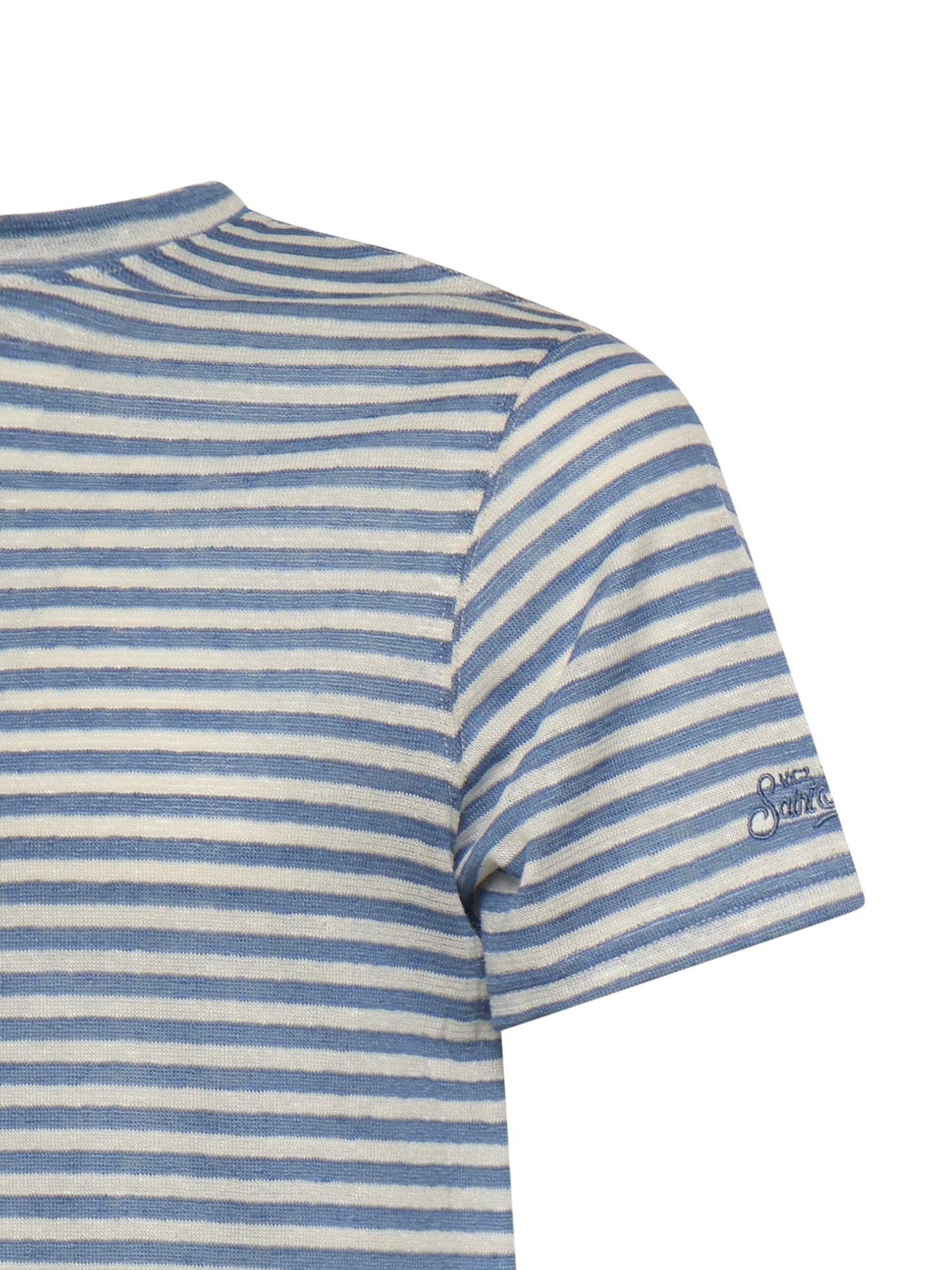 T-shirt Dover in cotone a righe DOV0010 01241L MC2 SAINT BARTH 