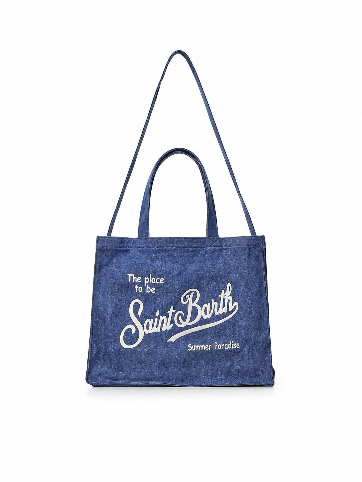 Borsa Essential in denim EBAGN006 00431L MC2 SAINT BARTH 