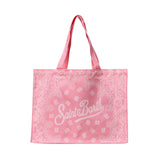 Borsa Essential in denim con stampa bandana EBAGN006 09194L MC2 SAINT BARTH 