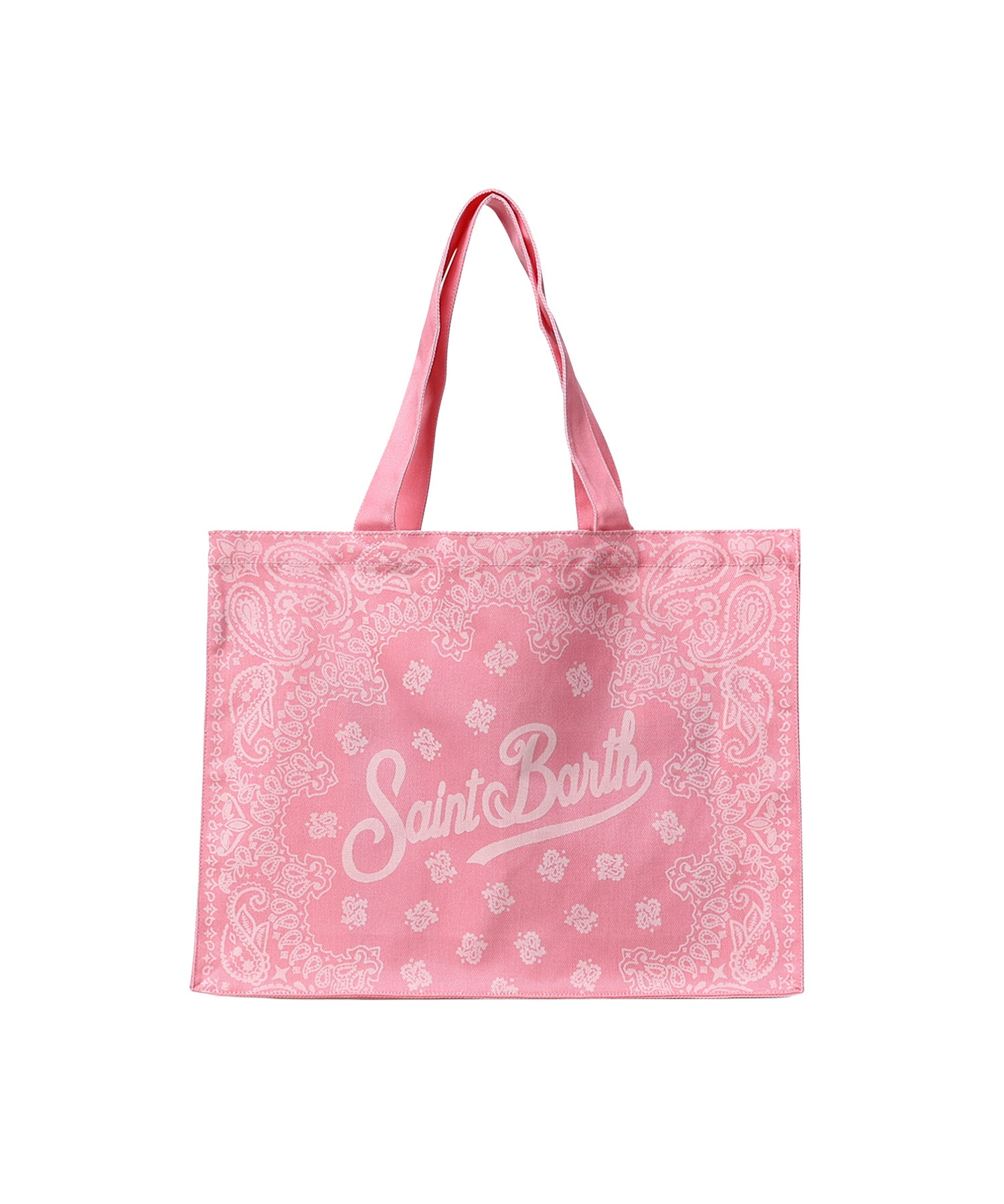 Borsa Essential in denim con stampa bandana EBAGN006 09194L MC2 SAINT BARTH 