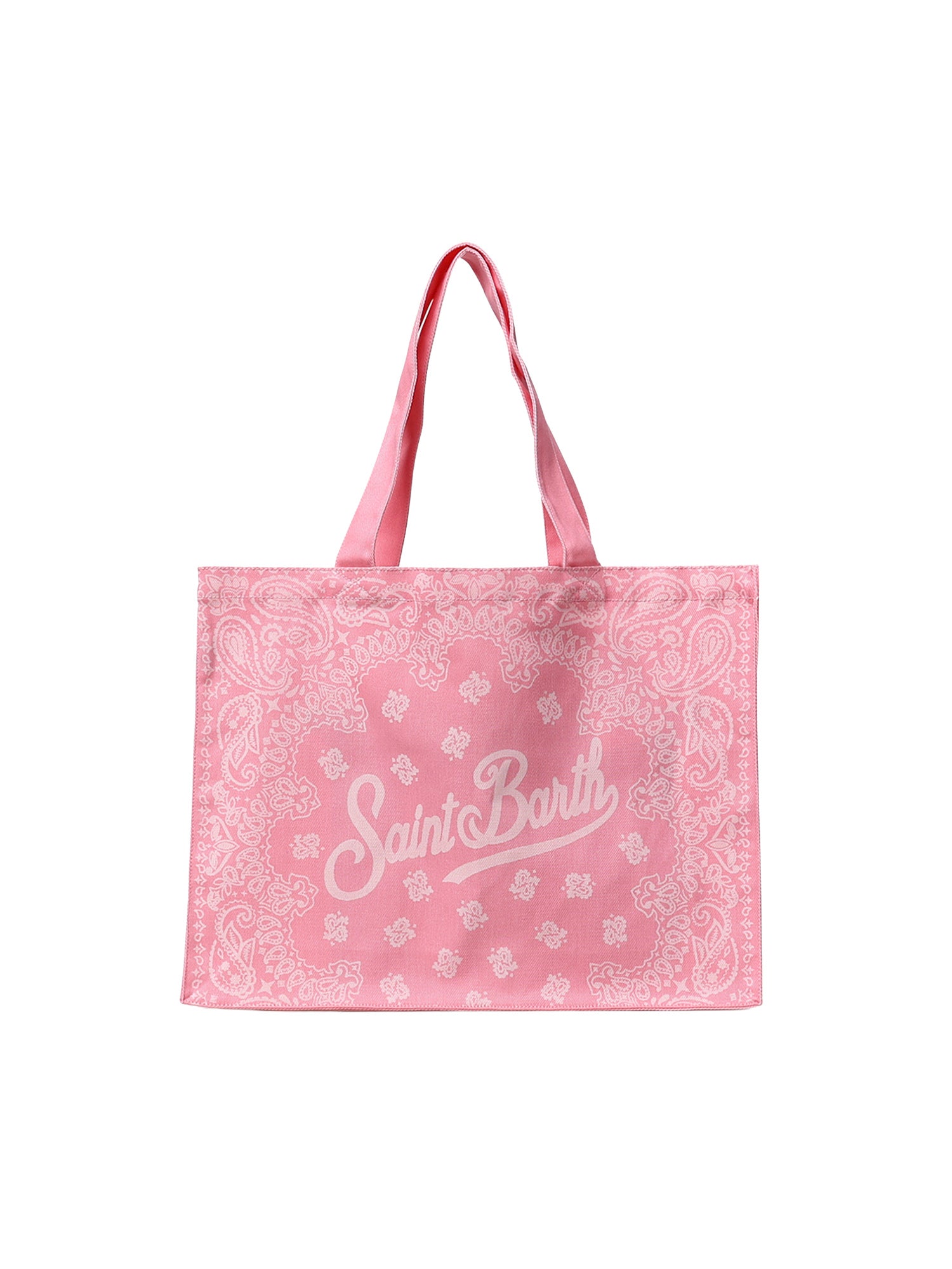 Borsa Essential in denim con stampa bandana EBAGN006 09194L MC2 SAINT BARTH 