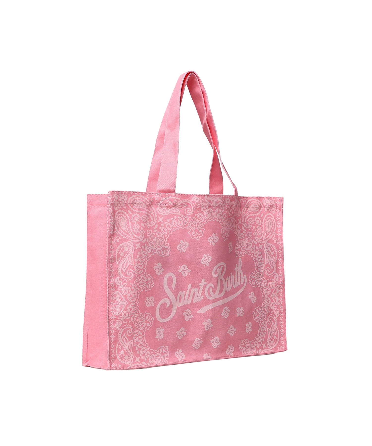 Borsa Essential in denim con stampa bandana EBAGN006 09194L MC2 SAINT BARTH 