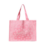 Borsa Essential in denim con stampa bandana EBAGN006 09194L MC2 SAINT BARTH 
