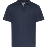 Polo in lino FRS0001 00119L MC2 SAINT BARTH 