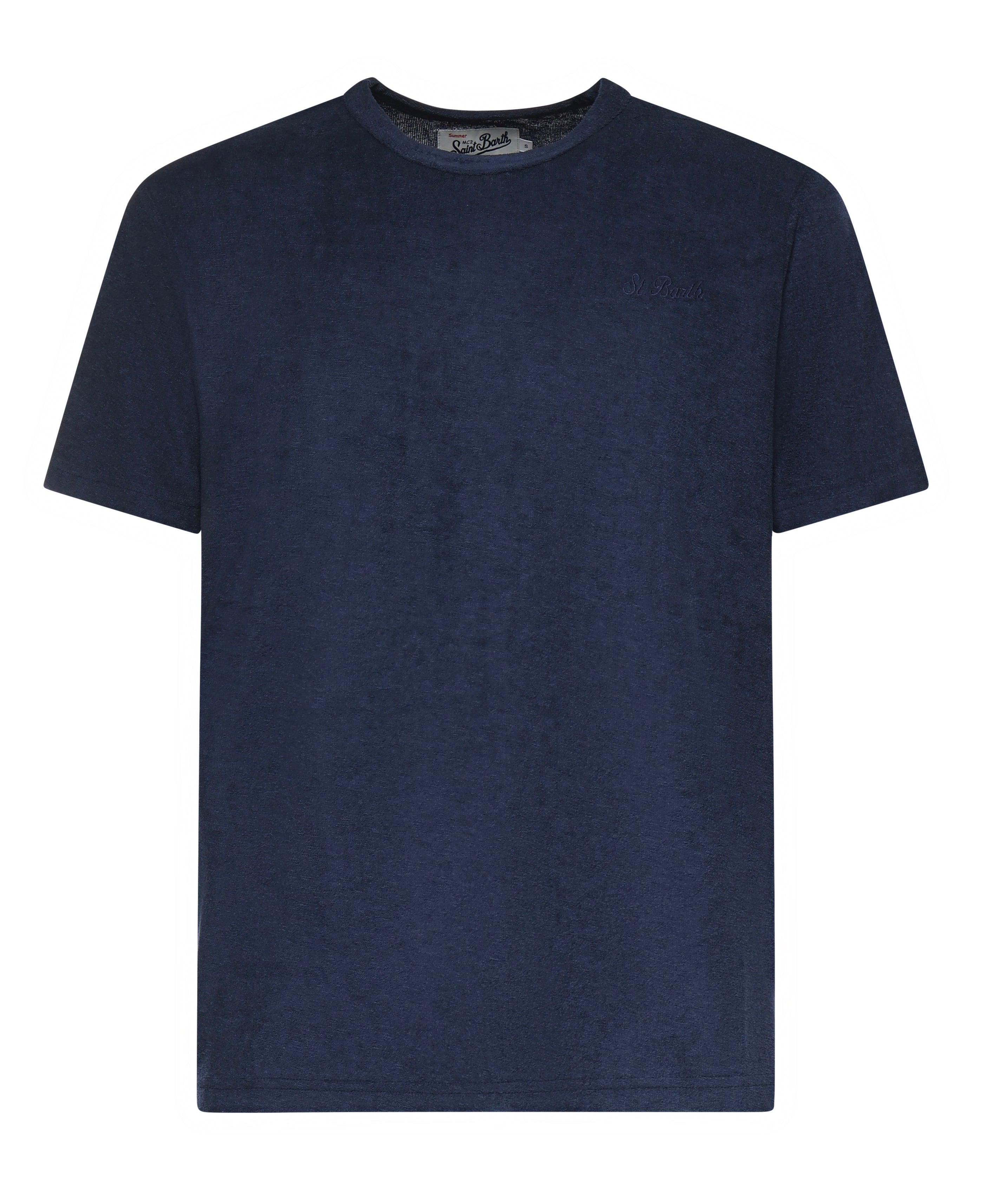 T-shirt in cotone con logo GAR0002 00145L MC2 SAINT BARTH 