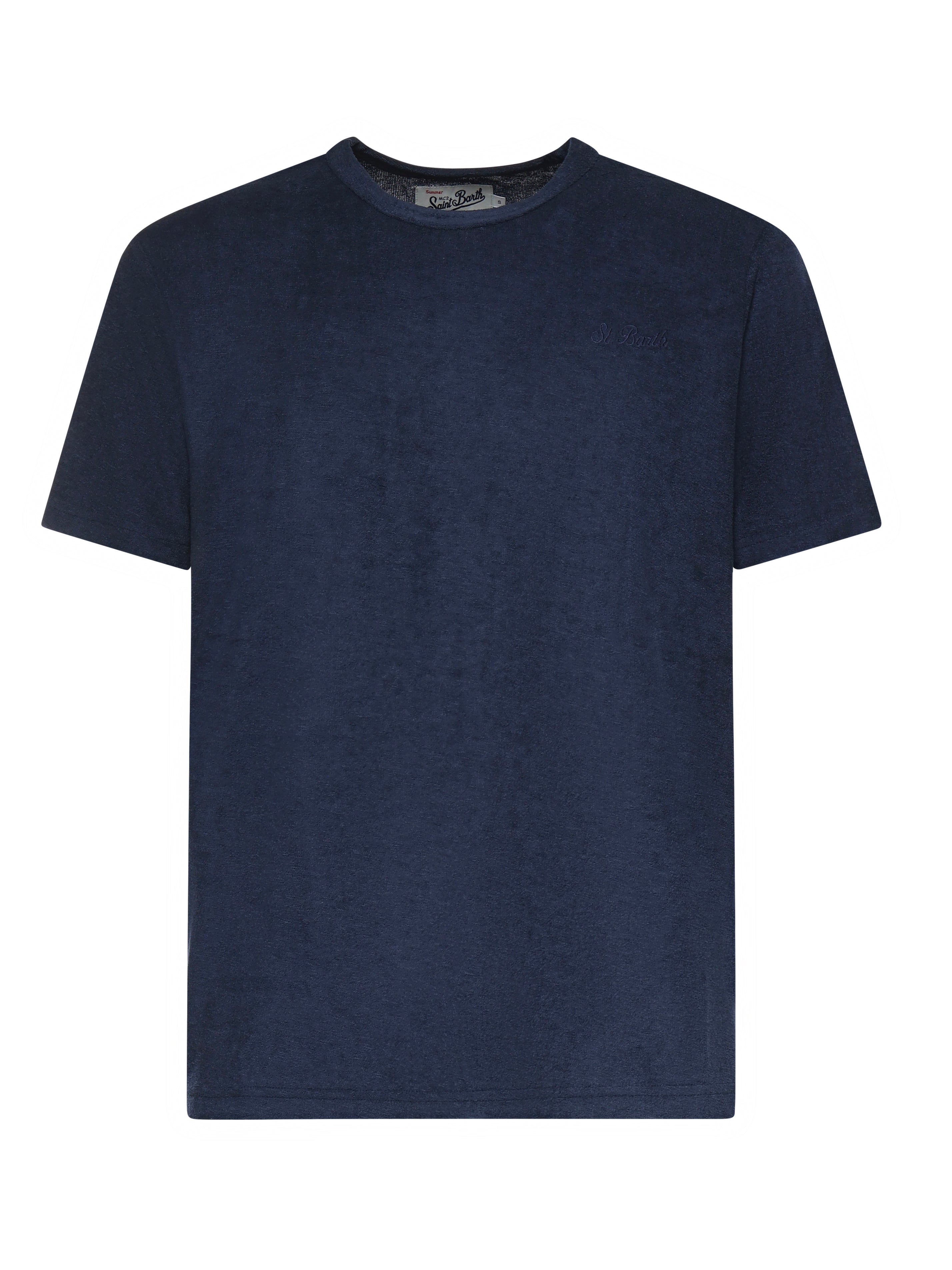 T-shirt in cotone con logo GAR0002 00145L MC2 SAINT BARTH 