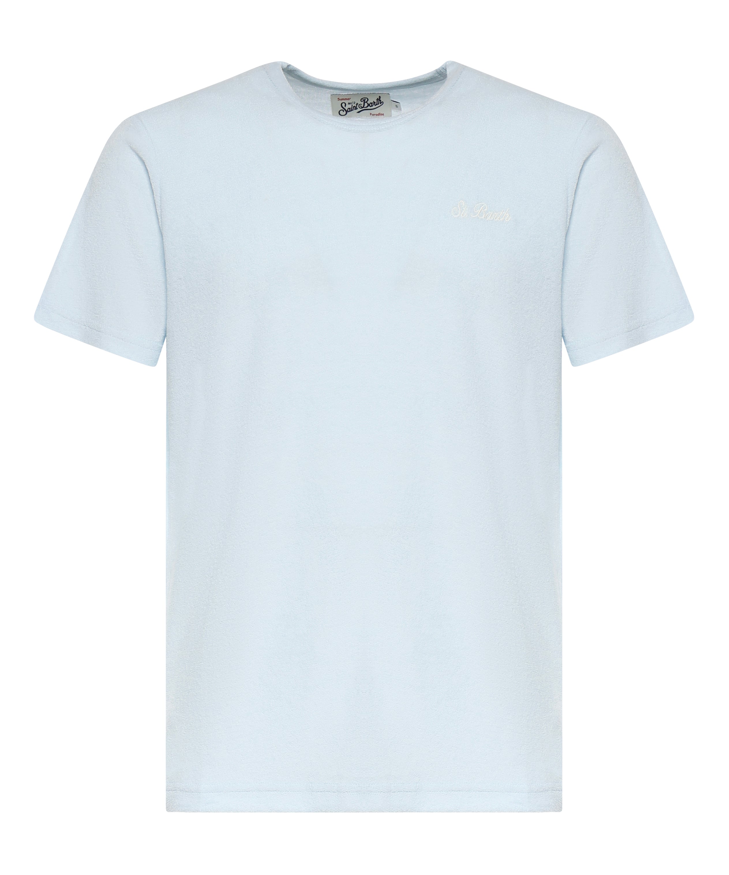 T-shirt in cotone con logo GAR0002 00146L MC2 SAINT BARTH 