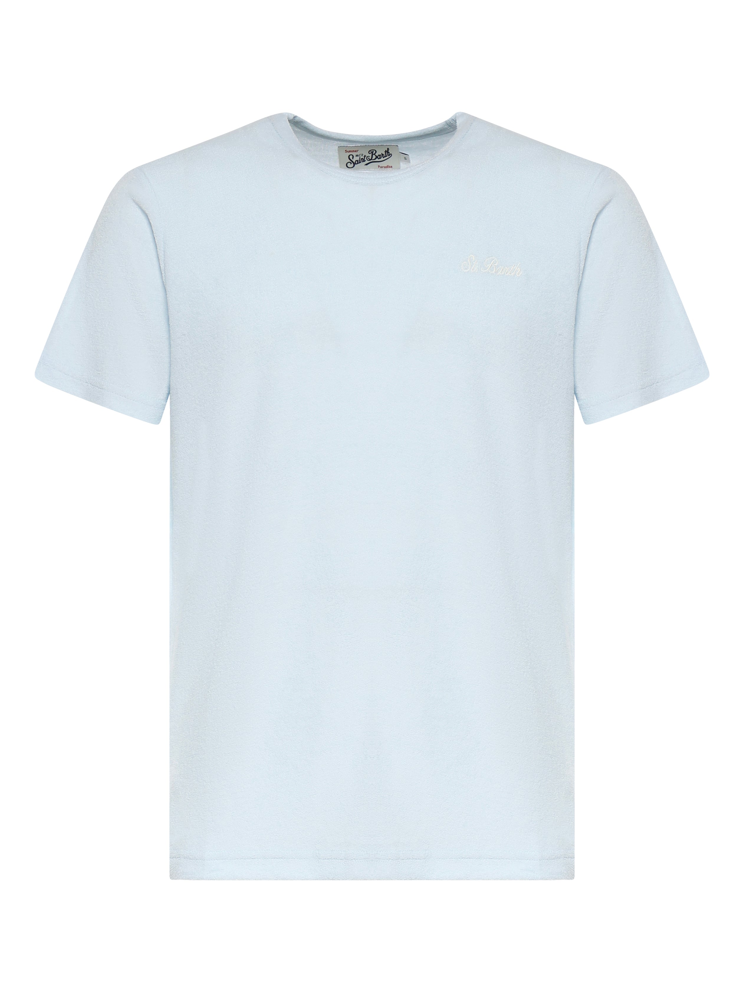 T-shirt in cotone con logo GAR0002 00146L MC2 SAINT BARTH 