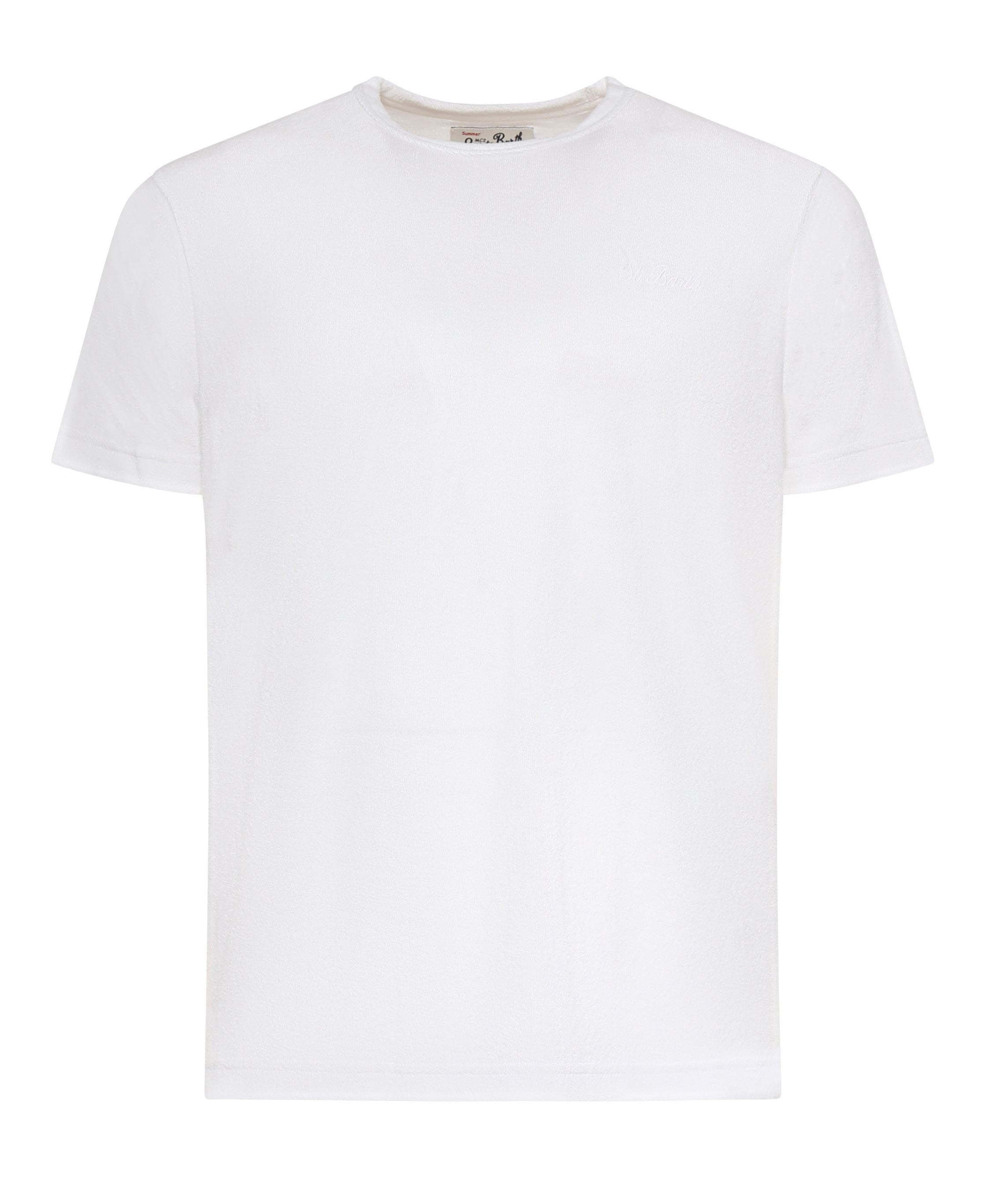 T-shirt in cotone con logo GAR0002 01163L MC2 SAINT BARTH 