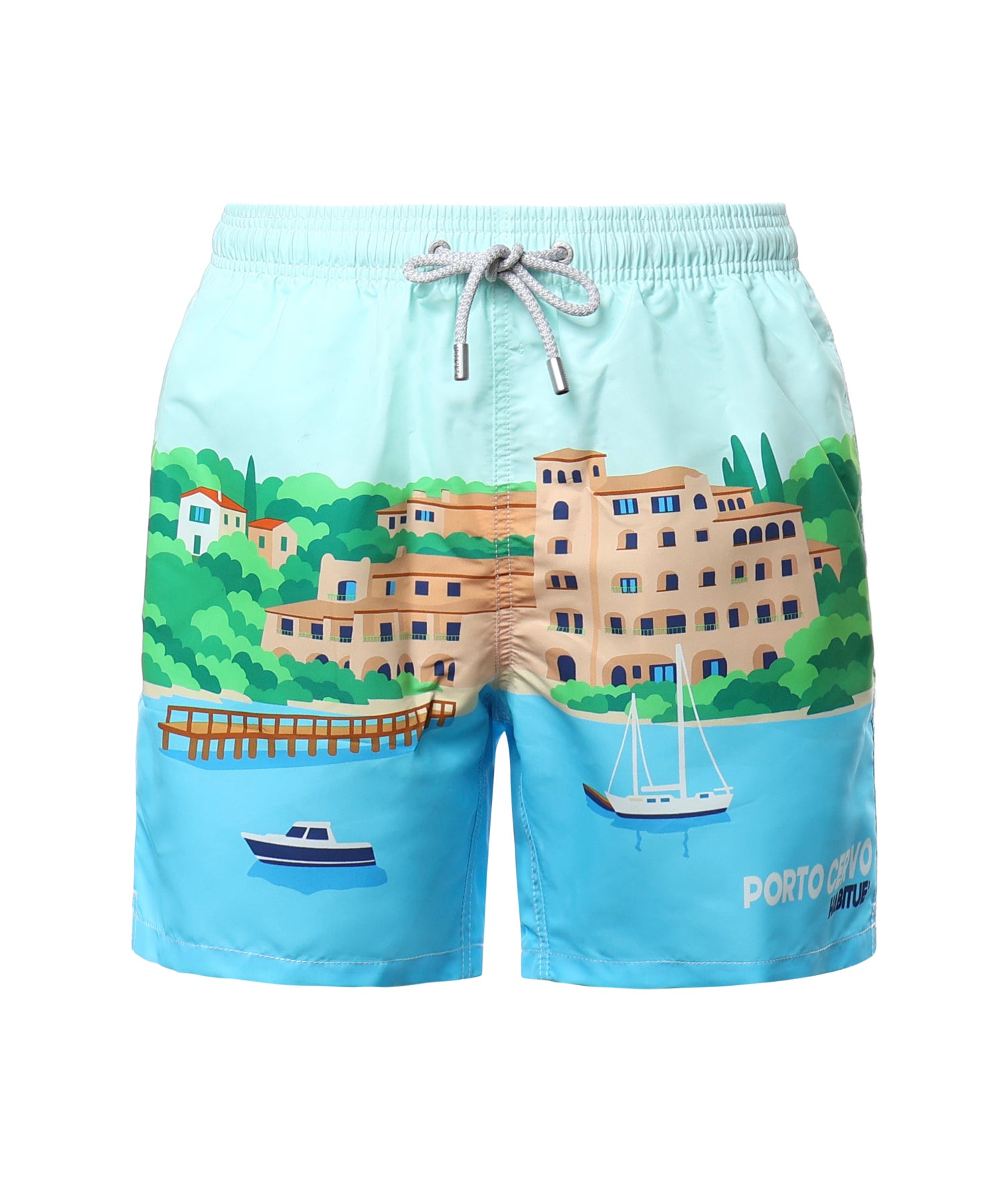 Costume da bagno con stampa GUS0009 02285L MC2 SAINT BARTH 