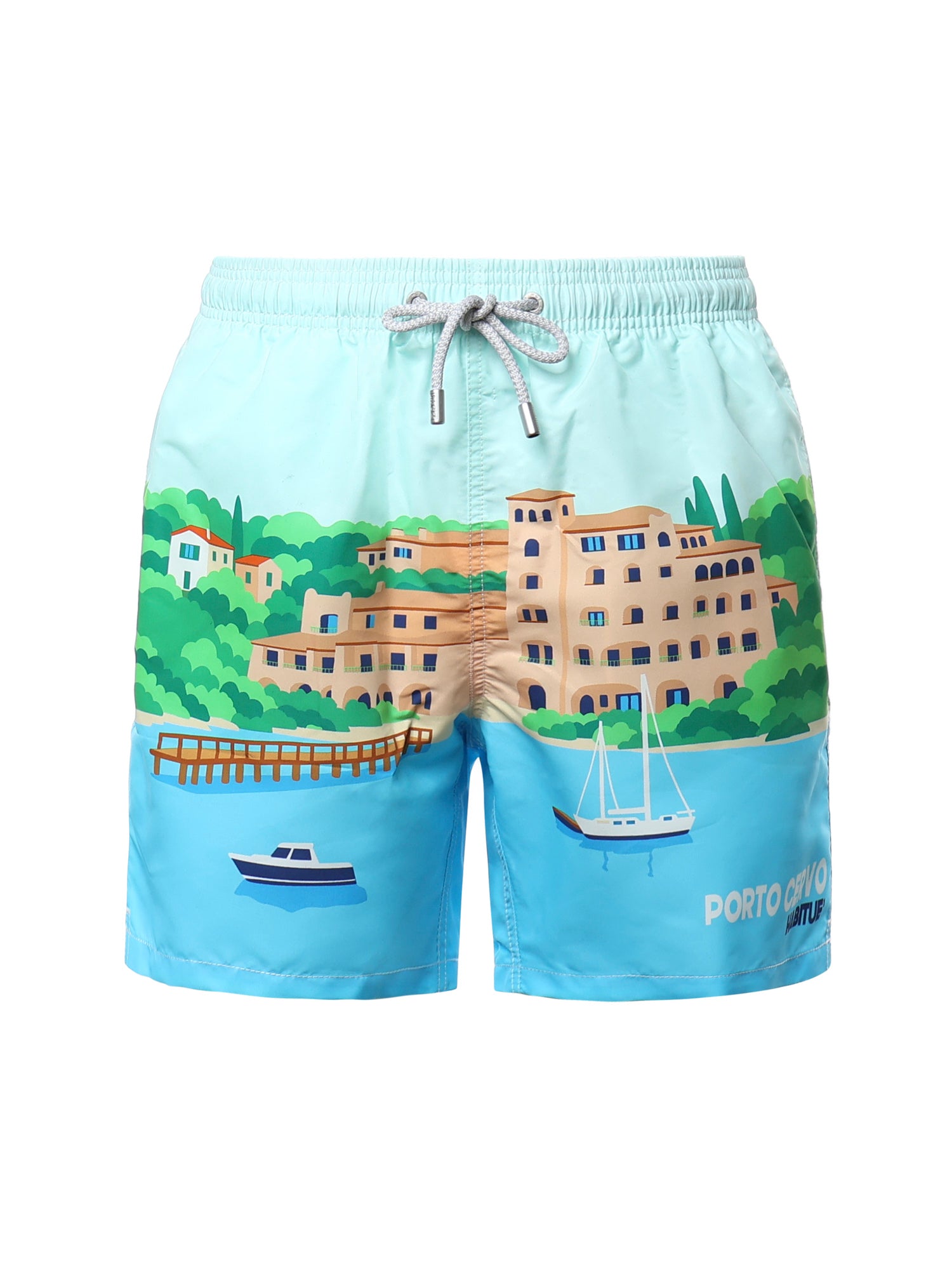 Costume da bagno con stampa GUS0009 02285L MC2 SAINT BARTH 