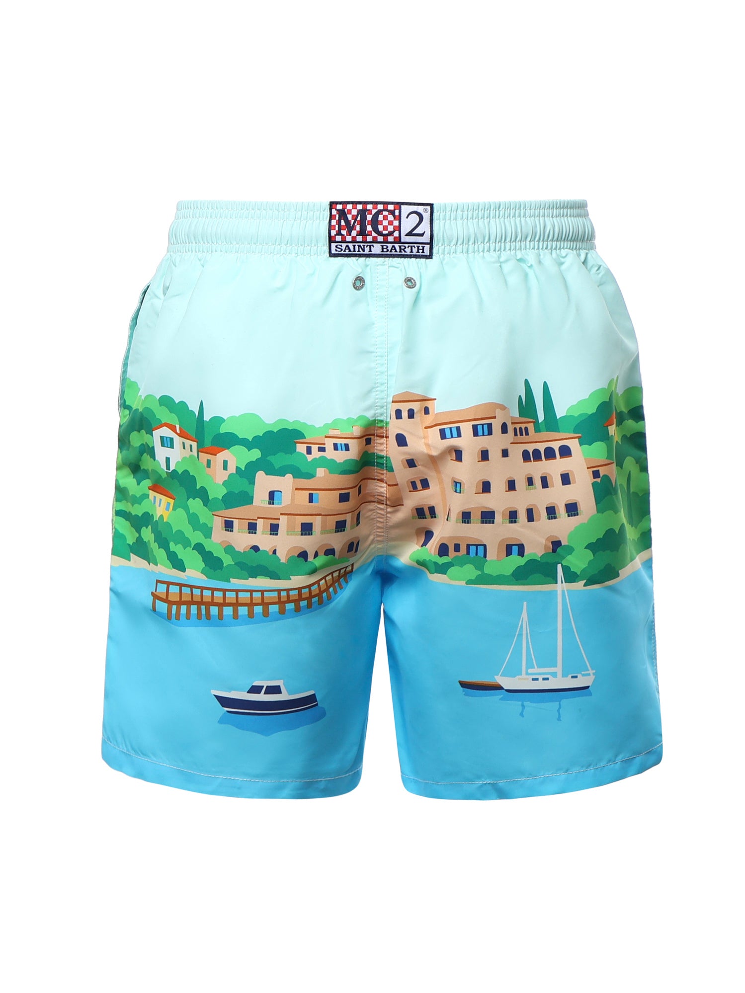 Costume da bagno con stampa GUS0009 02285L MC2 SAINT BARTH 