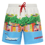Costume da bagno con stampa GUS0009 02286L MC2 SAINT BARTH 