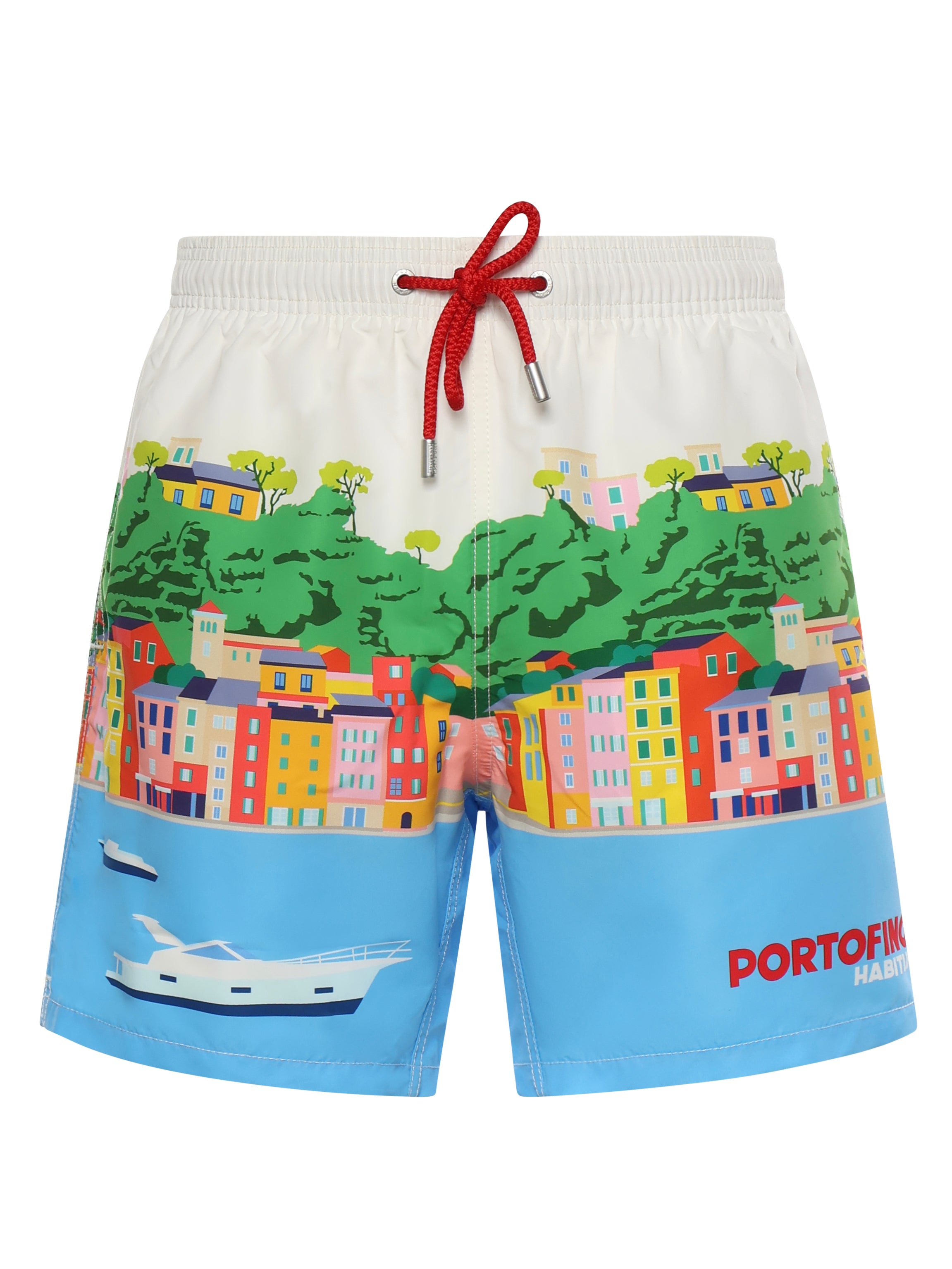 Costume da bagno con stampa GUS0009 02286L MC2 SAINT BARTH 