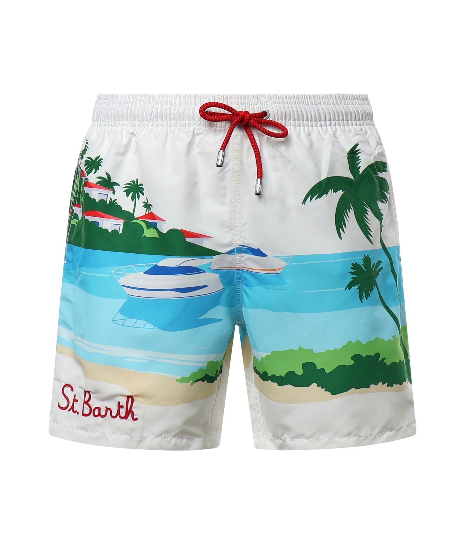 Costume da bagno con stampa GUS0009 07562L MC2 SAINT BARTH 