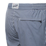 Costume mare a righe con logo HAR0001 04134L MC2 SAINT BARTH 