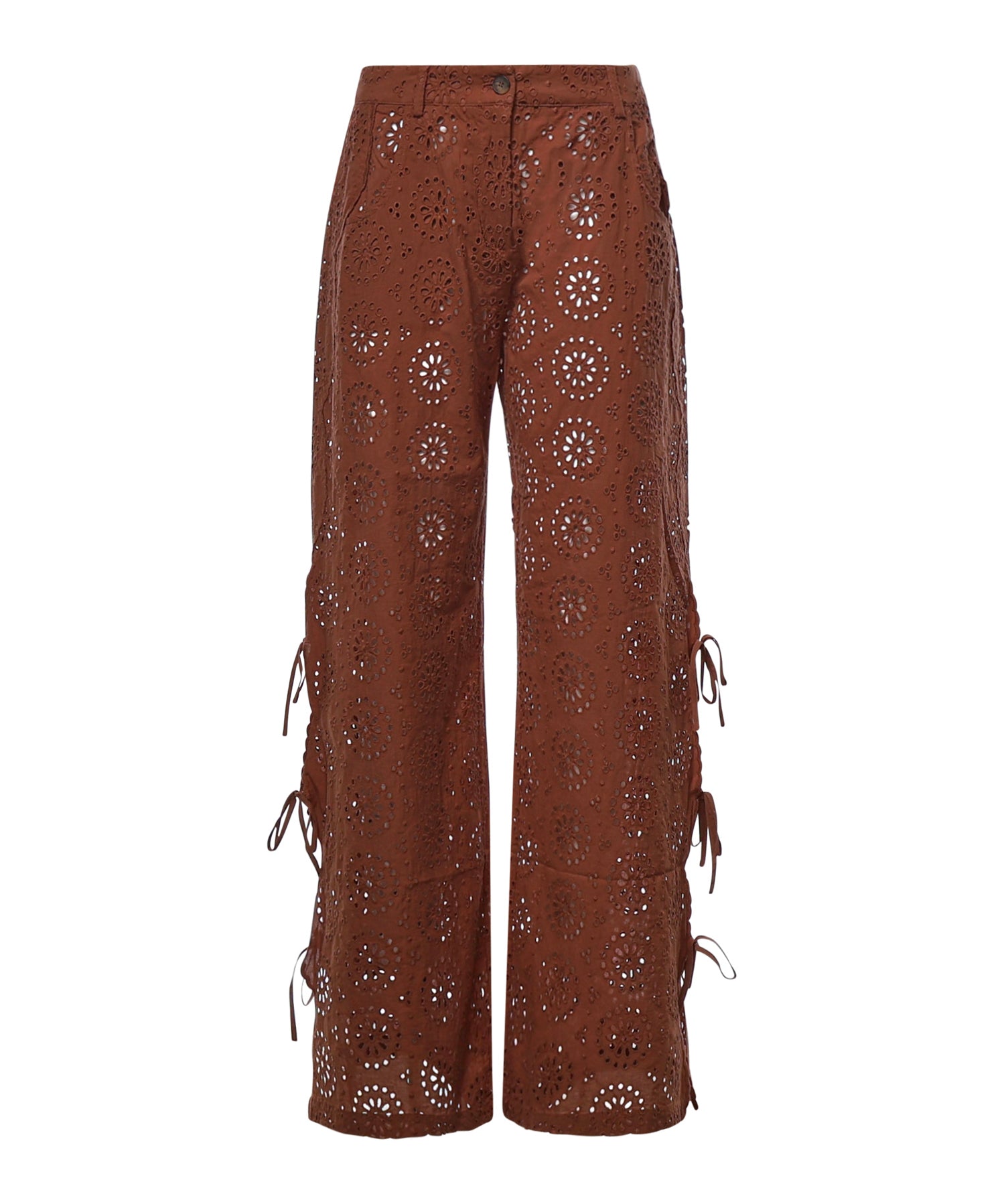 Pantaloni in pizzo KII0001 02230L MC2 SAINT BARTH 