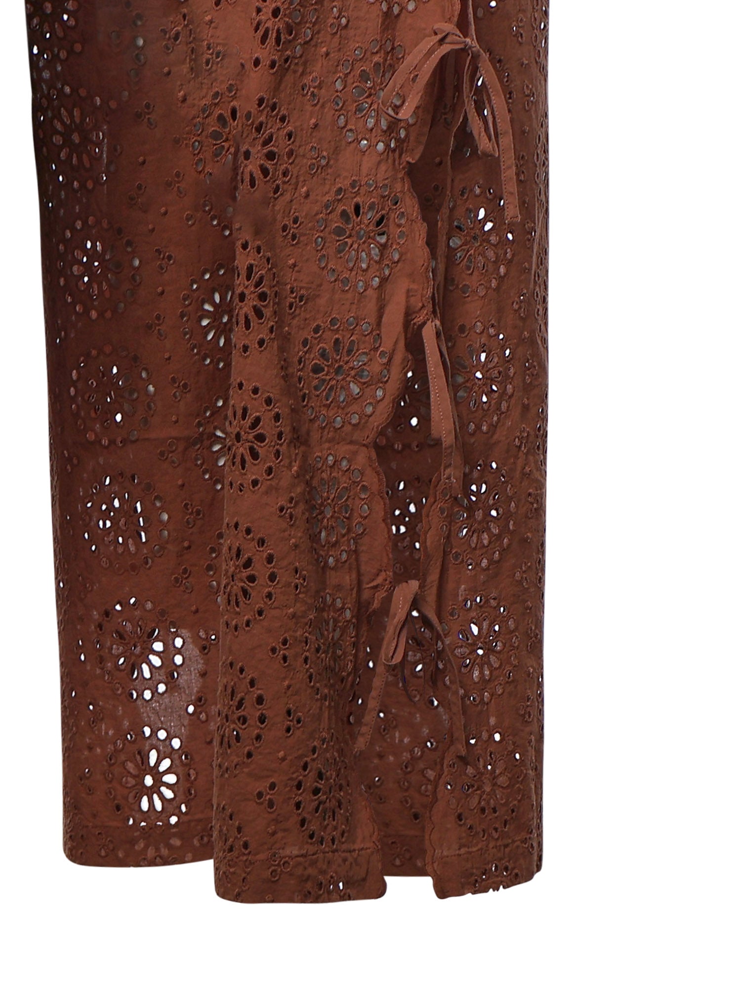 Pantaloni in pizzo KII0001 02230L MC2 SAINT BARTH 