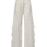 Pantaloni in pizzo KII0001 08938L MC2 SAINT BARTH 