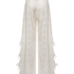 Pantaloni in pizzo KII0001 08938L MC2 SAINT BARTH 
