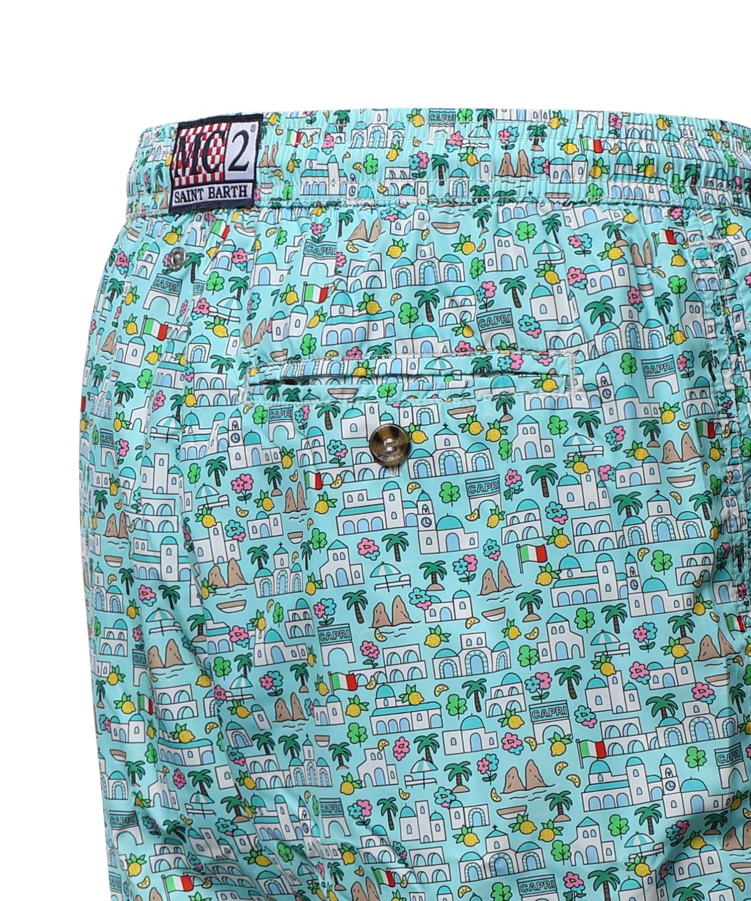 Costume mare con stampa LIG0003 08234L MC2 SAINT BARTH 
