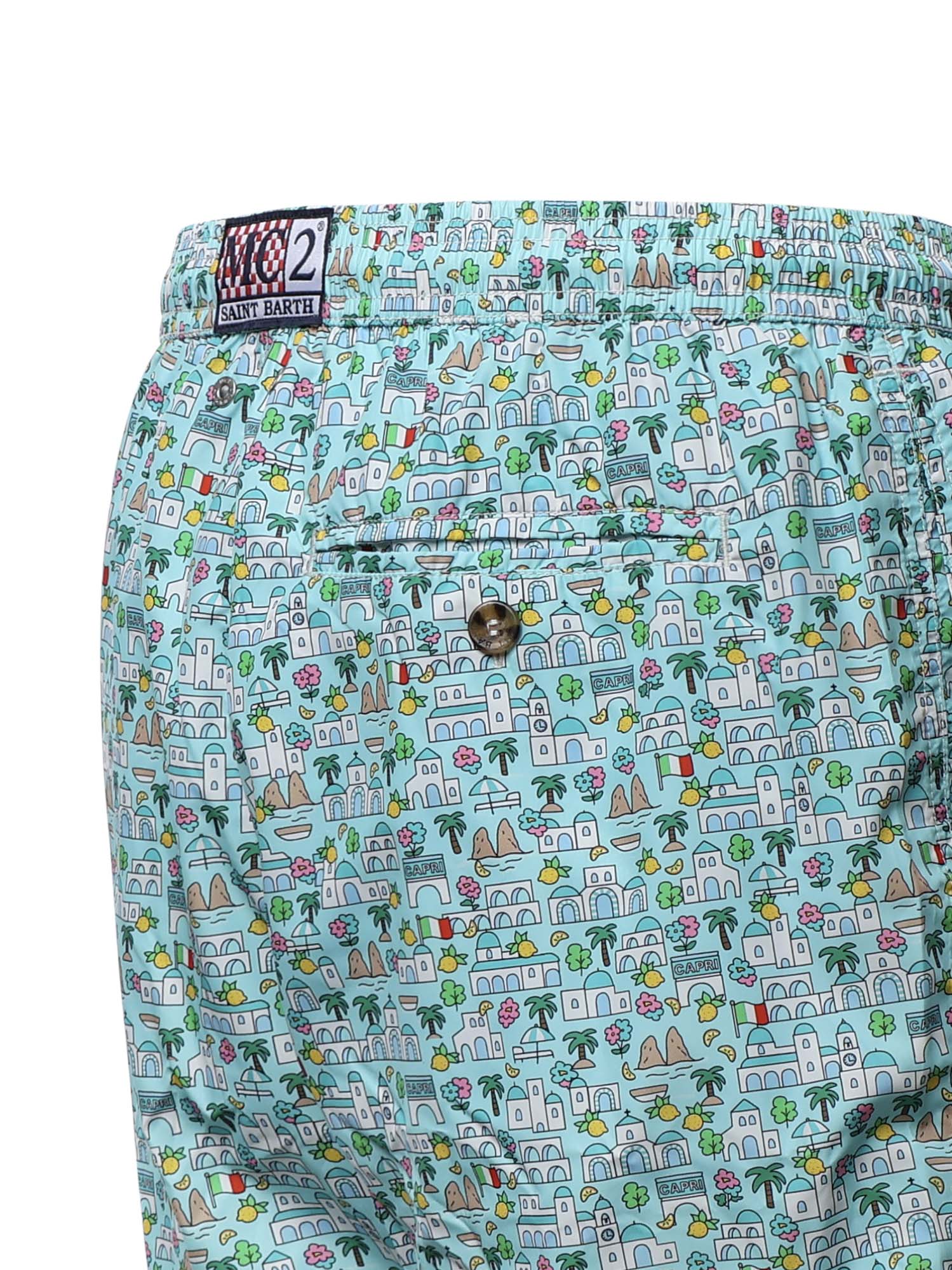 Costume mare con stampa LIG0003 08234L MC2 SAINT BARTH 
