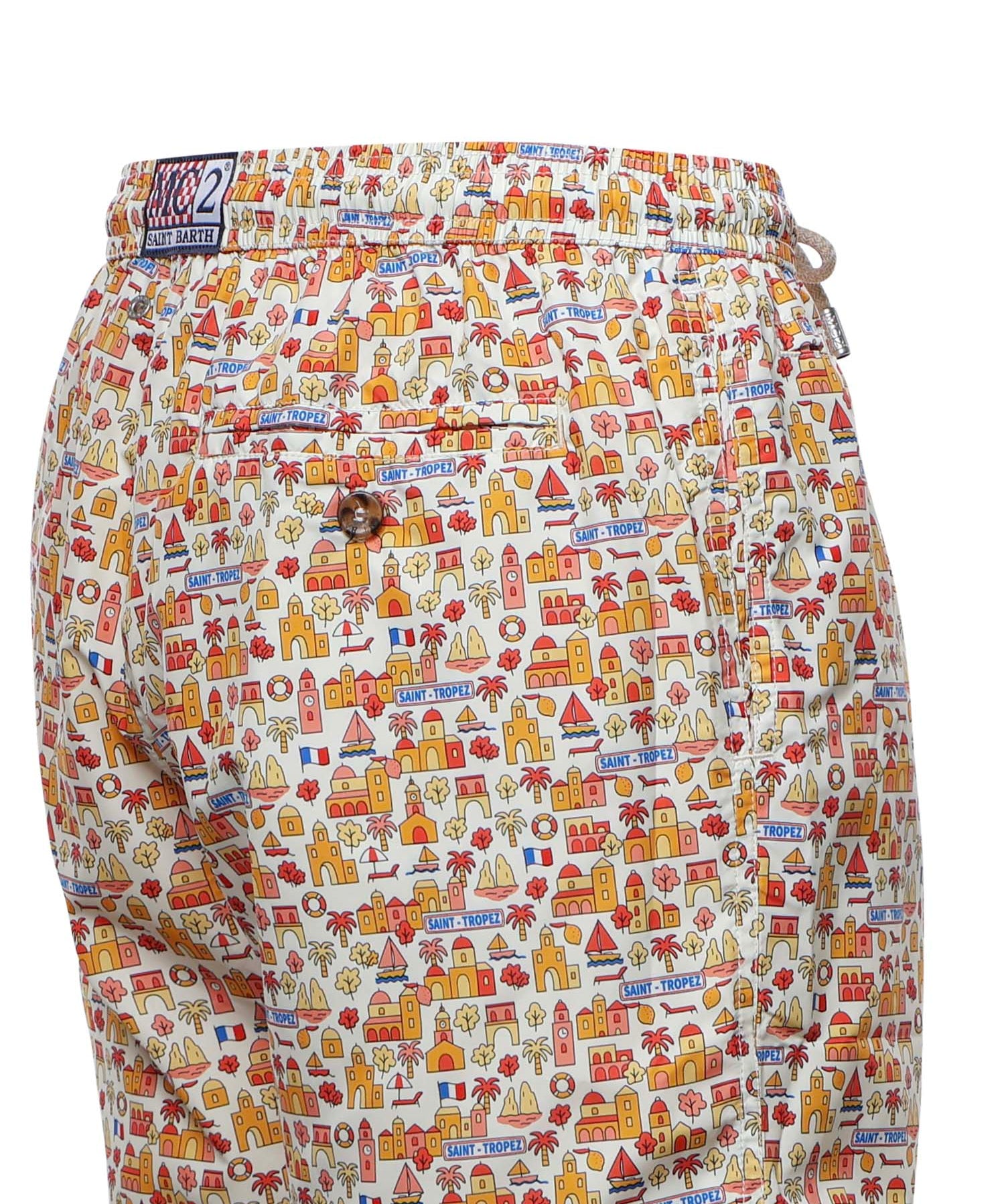 Costume mare con stampa LIG0003 08240L MC2 SAINT BARTH 