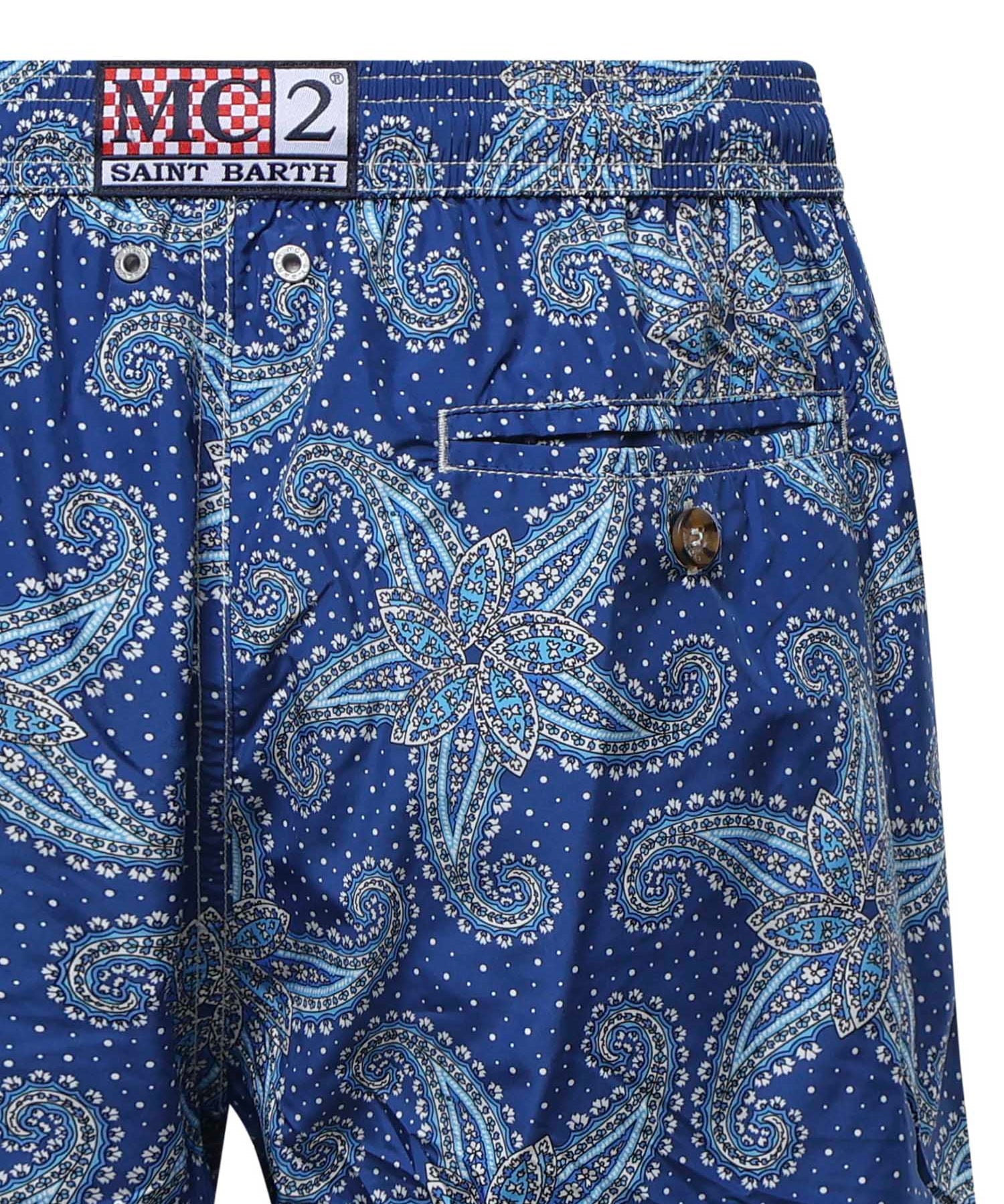 Costume da bagno con stampa LIG0013 01198L MC2 SAINT BARTH 