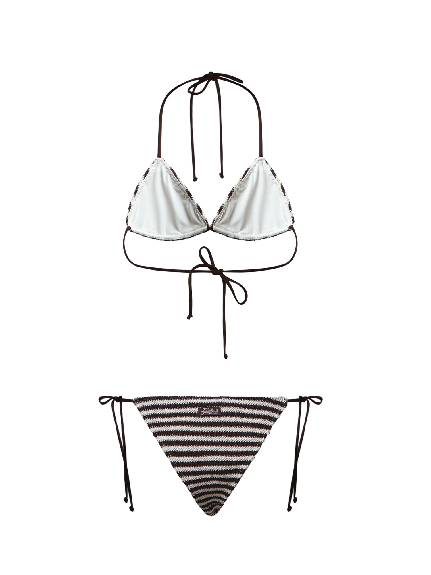 Bikini triangolo in crochet MALE002 09322L MC2 SAINT BARTH 
