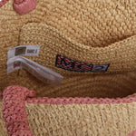Borsa Marcy in raffia con nappetta e logo MARR001 00415L MC2 SAINT BARTH 