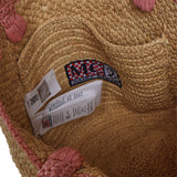 Borsa Marcy medium in raffia con logo MARR002 00415L MC2 SAINT BARTH 
