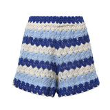Shorts Meave in crochet a righe MEA002 00585L MC2 SAINT BARTH 